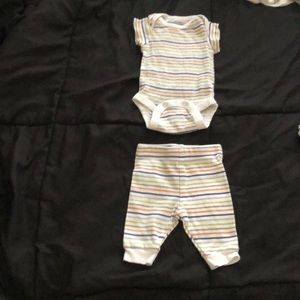 Stripe onesie